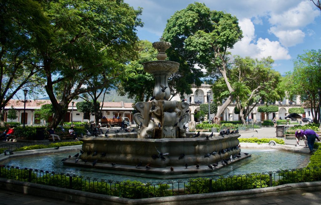 Parque Central Antigua Guatemala